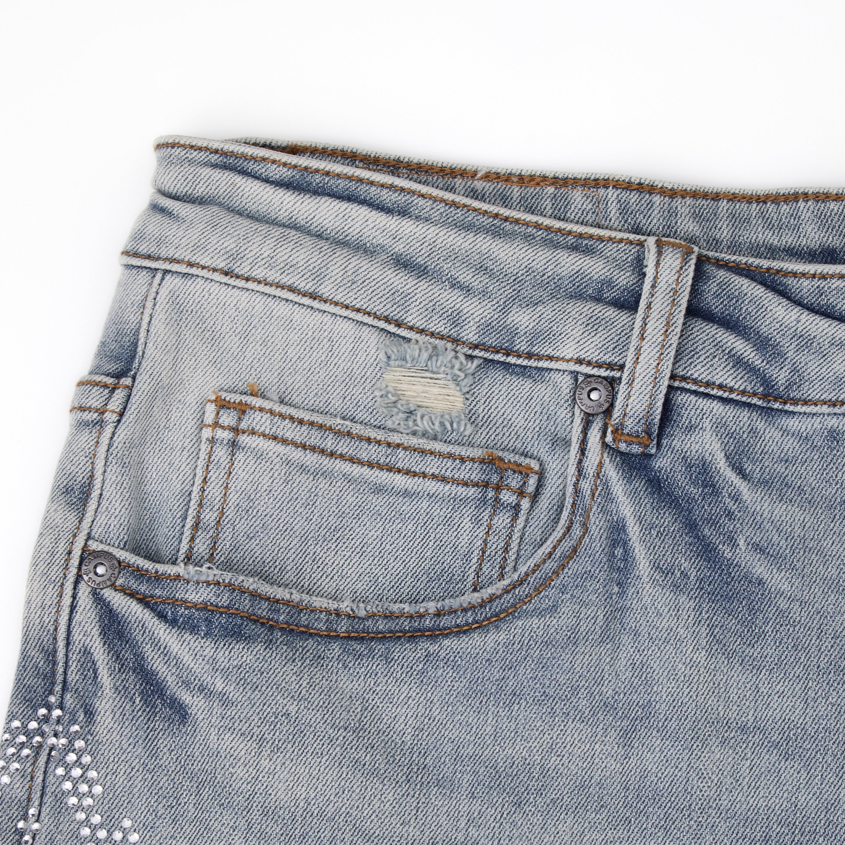 Flur De Lis Jorts (Blue Wash)